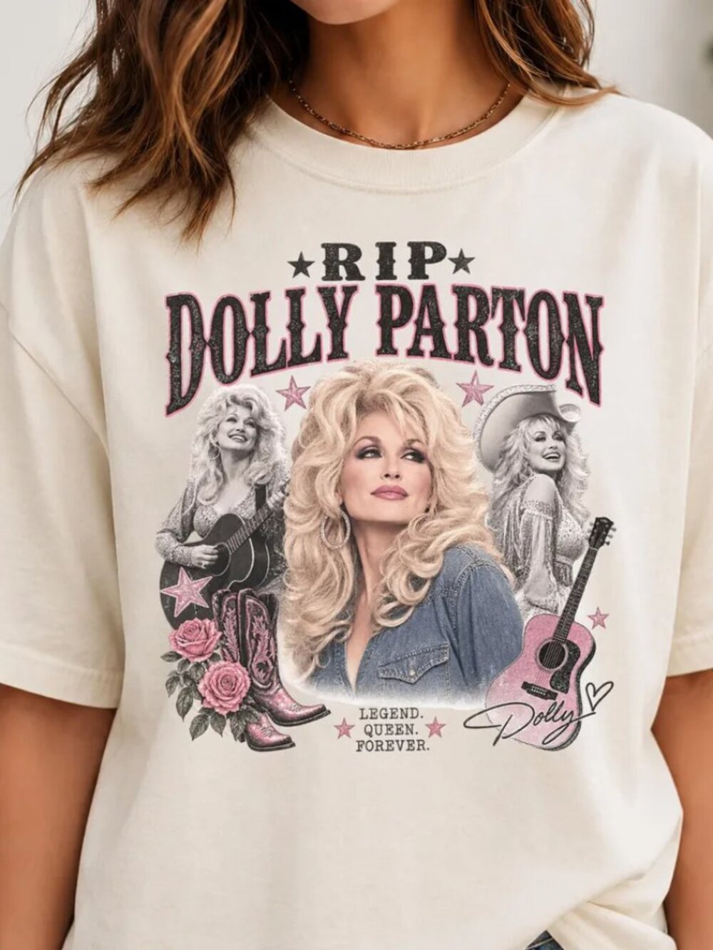 Dolly Parton RIP Shirt, Dolly Parton Memorial Shirt, Country Music Legend Tee